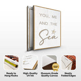 You Me and the Sea Coastal Sign V - Tailored Canvases - Flyclothing LLC