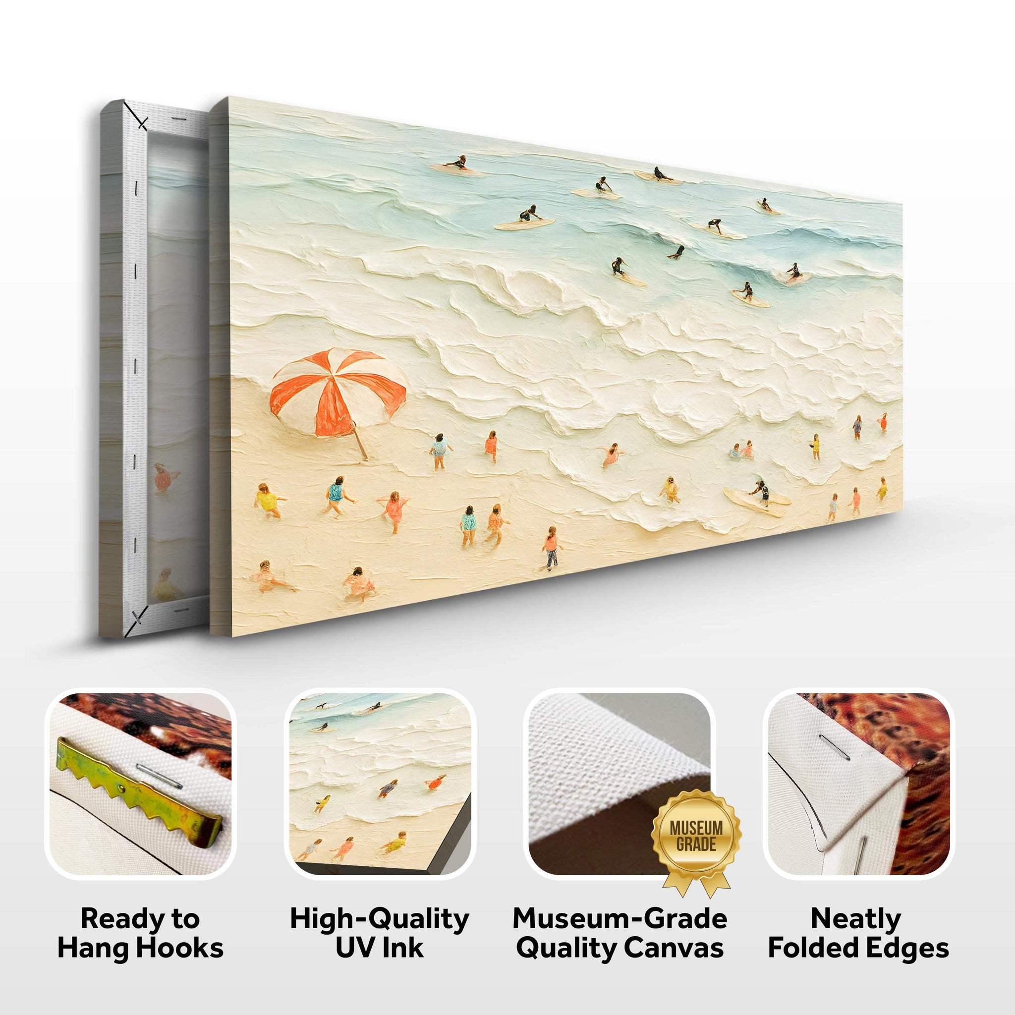 Beach Days Wall Art XIII - Tailored Canvases - Flyclothing LLC