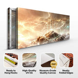 He Is Risen Faith Wall Art - Tailored Canvases - Flyclothing LLC