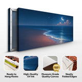 Beach Shoreline Coastal Wall Art V - Tailored Canvases - Flyclothing LLC