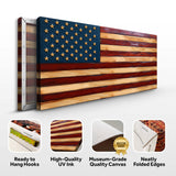 Old Glory American Flag Wall Art II - Tailored Canvases - Flyclothing LLC