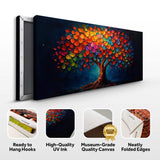 Rainbow Bloom Wall Art - Tailored Canvases - Flyclothing LLC