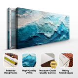 Blue Ocean Coastal Wall Art II - Tailored Canvases - Flyclothing LLC