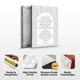 The Hail Mary Faith Sign III - Tailored Canvases - Flyclothing LLC