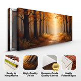 Abstract Forest Landscape Wall Art - Tailored Canvases - Flyclothing LLC