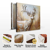 3D Deer Wall Art - Tailored Canvases - Flyclothing LLC
