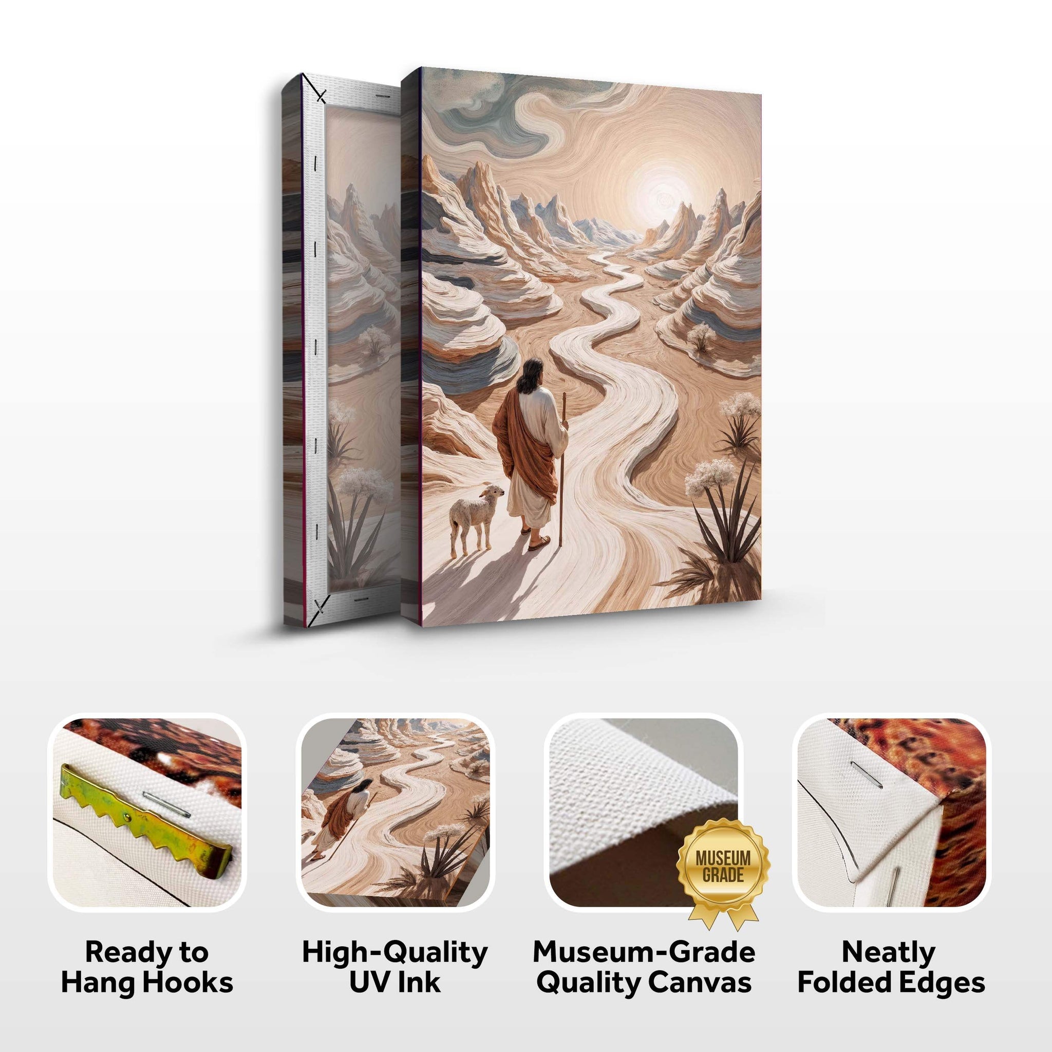 Parable Of The Lost Sheep Faith Wall Art III - Tailored Canvases - Flyclothing LLC