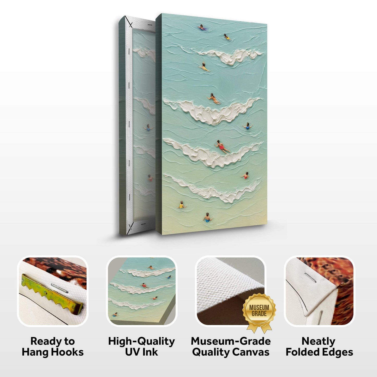 Beach Days Wall Art XIX - Tailored Canvases - Flyclothing LLC