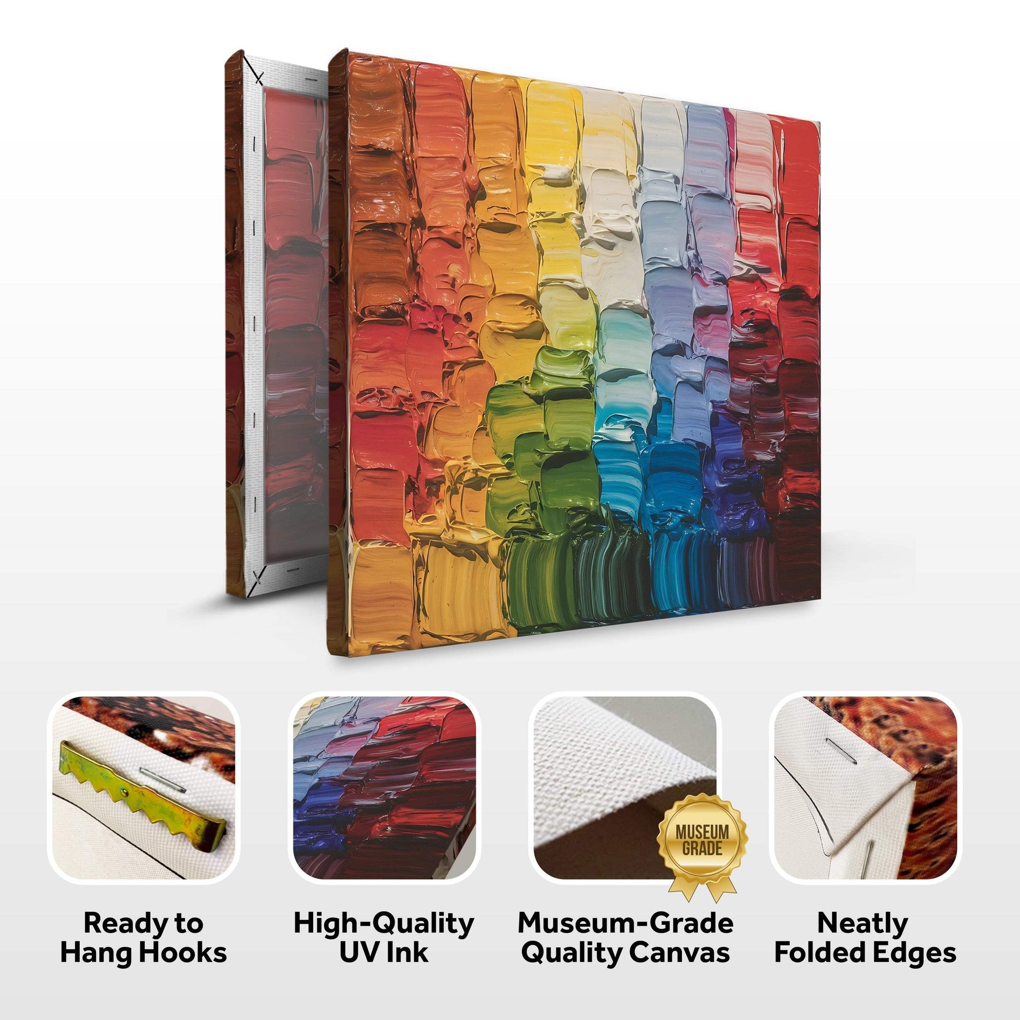 Chroma Flow Wall Art - Tailored Canvases - Flyclothing LLC