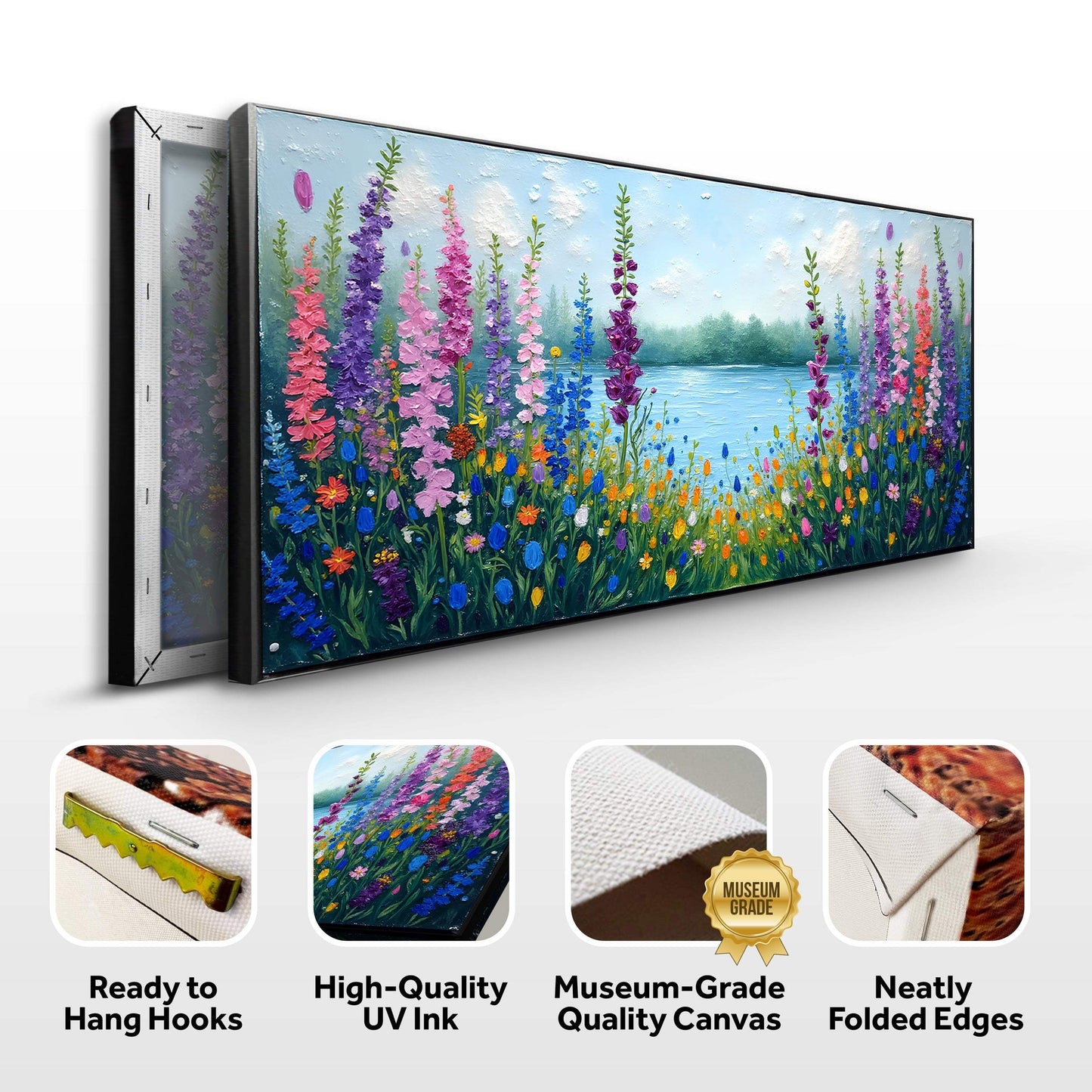 Alphine Meadow Wall Art - Tailored Canvases - Flyclothing LLC