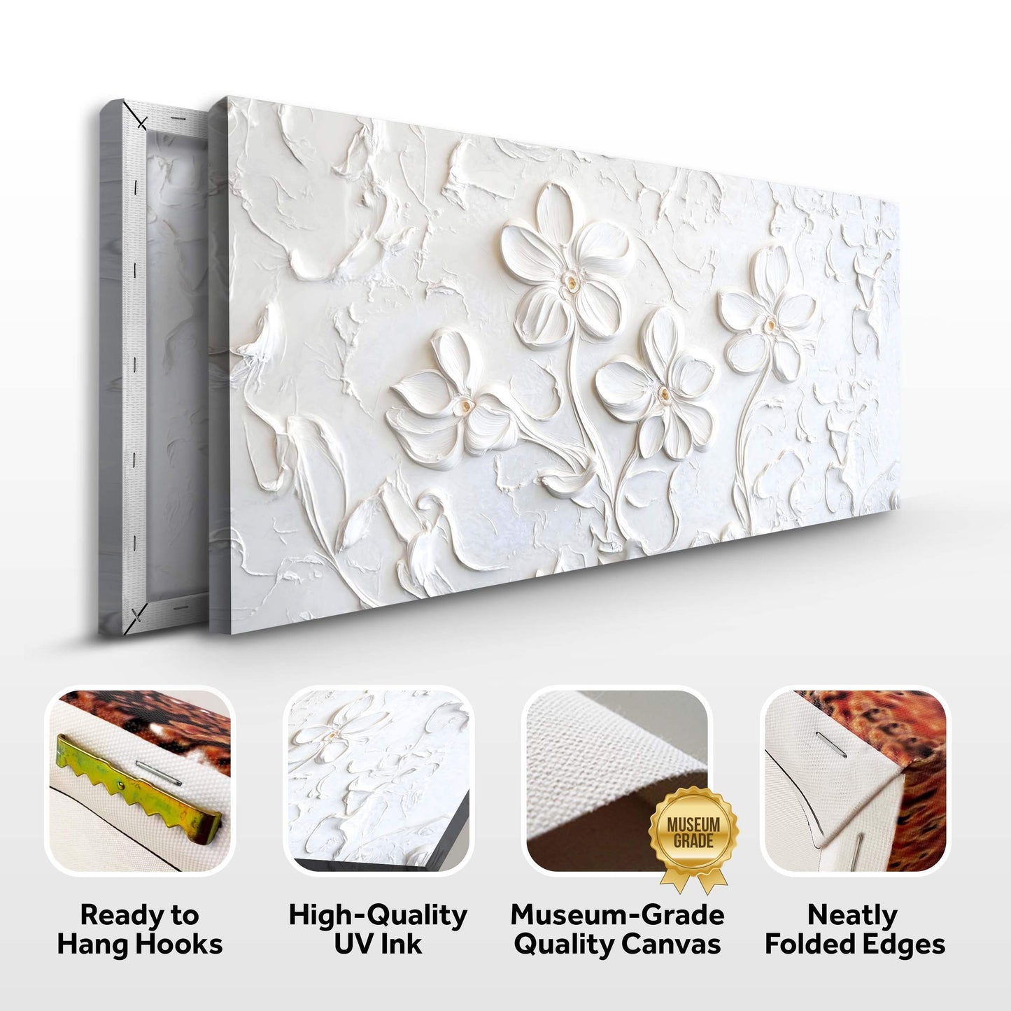Floral Abstract Wall Art III - Tailored Canvases - Flyclothing LLC