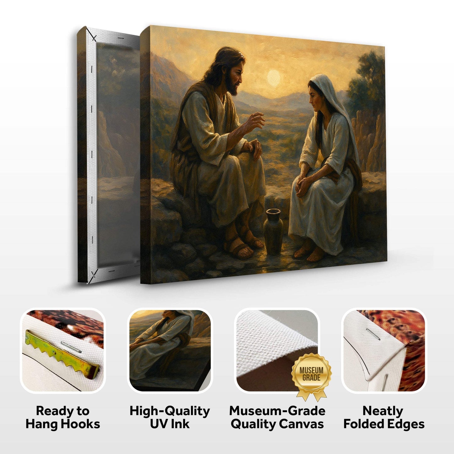 Mary Praying Faith Wall Art III - Tailored Canvases - Flyclothing LLC