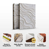 Minimalist Ocean Wave Wall Art - Tailored Canvases - Flyclothing LLC