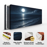Beach Shoreline Coastal Wall Art - Tailored Canvases - Flyclothing LLC