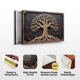 3D Celtic Tree of Life Wall Art III - Tailored Canvases - Flyclothing LLC