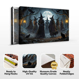 Coven of Witches Halloween Wall Art - Tailored Canvases - Flyclothing LLC