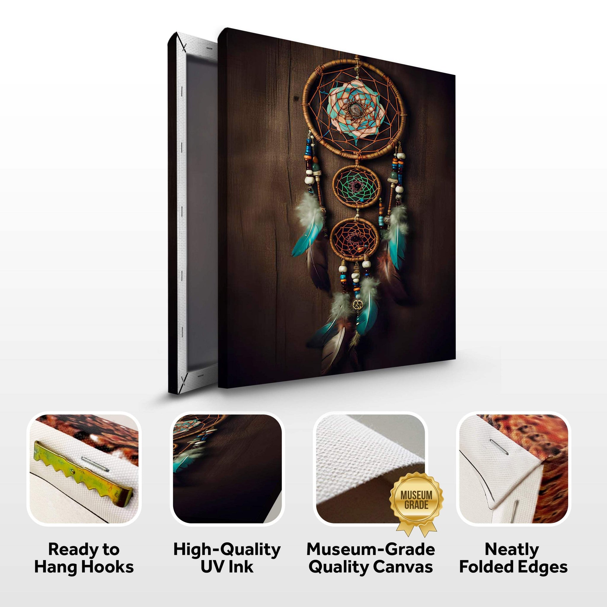 3D Whispering Feathers Wall Art VI - Tailored Canvases - Flyclothing LLC