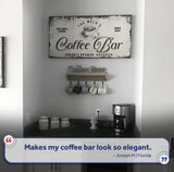 Coffee Bar Sign IV - Tailored Canvases - Flyclothing LLC