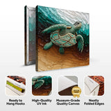3D Turtle Wall Art - Tailored Canvases - Flyclothing LLC