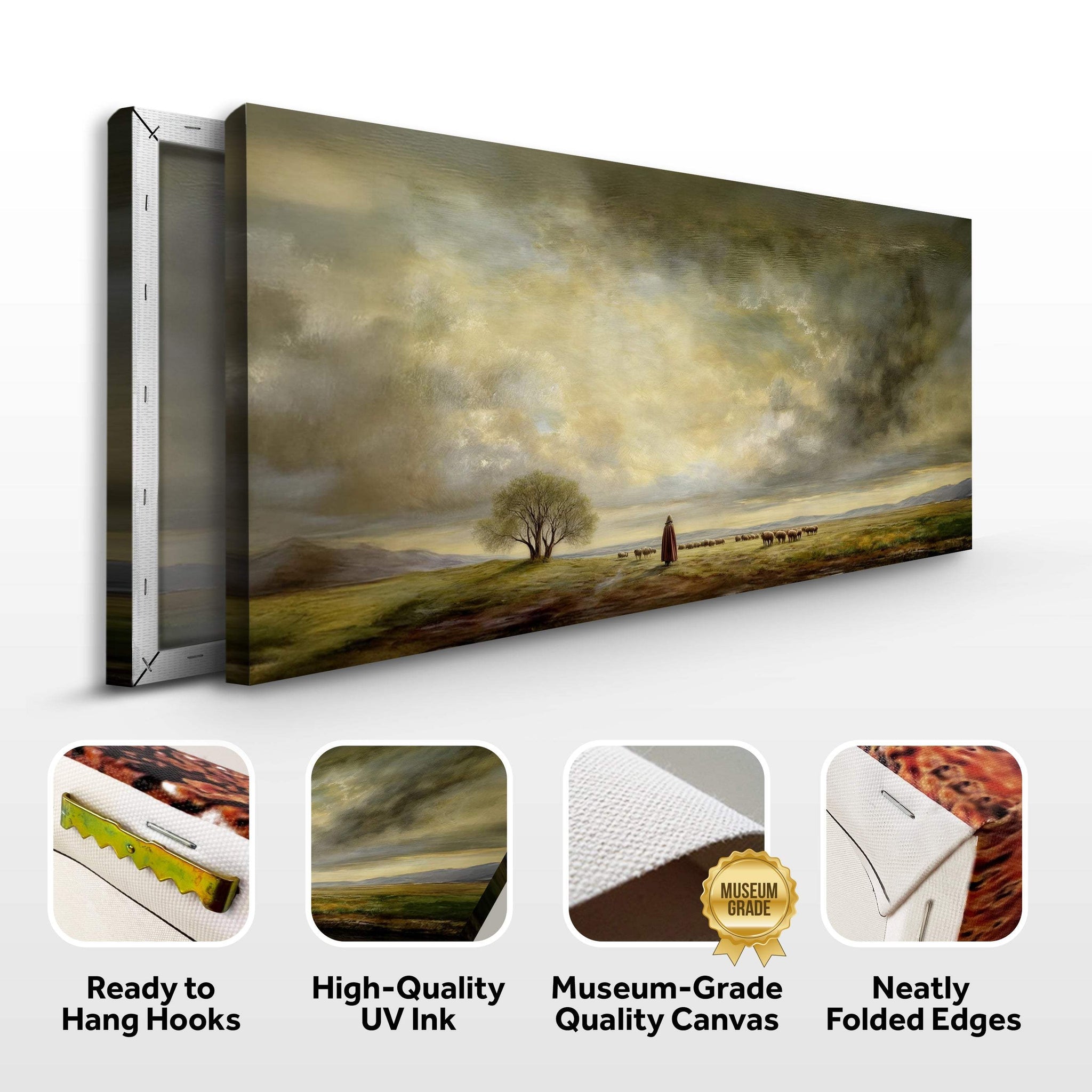 The Good Shepherd Faith Wall Art - Tailored Canvases - Flyclothing LLC
