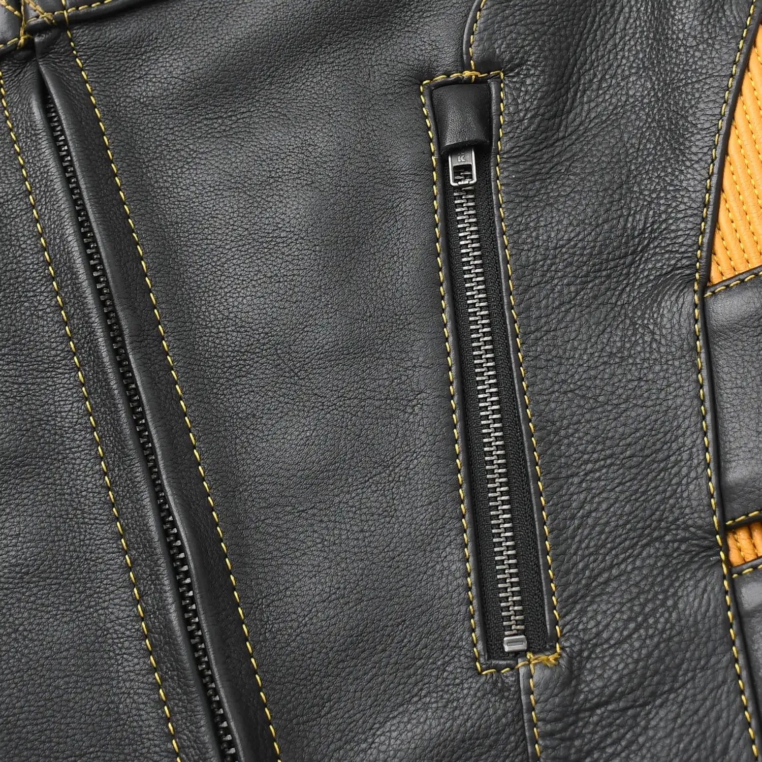 Tactical Emerald Men’s Motorcycle Leather Vest - First Manufacturing Company - Flyclothing LLC