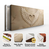 Wings Of Love Abstract Wall Art - Tailored Canvases - Flyclothing LLC