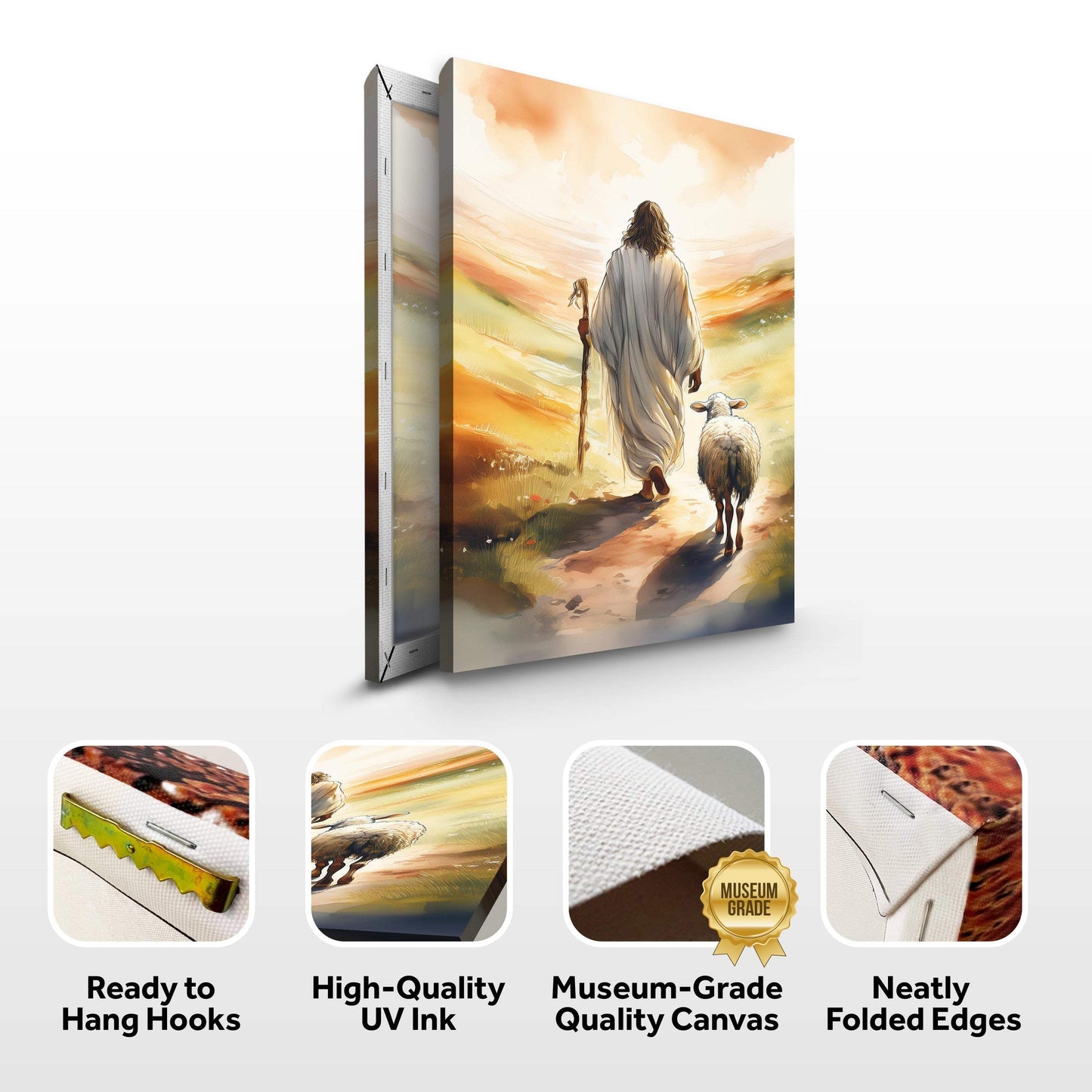 Parable Of The Lost Sheep Faith Wall Art - Tailored Canvases - Flyclothing LLC