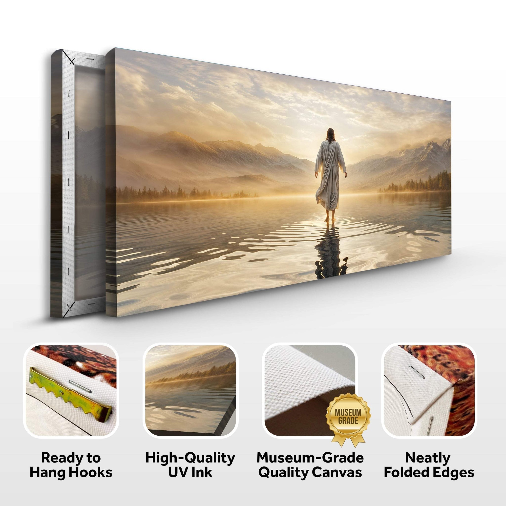 Reflections Faith Wall Art III - Tailored Canvases - Flyclothing LLC