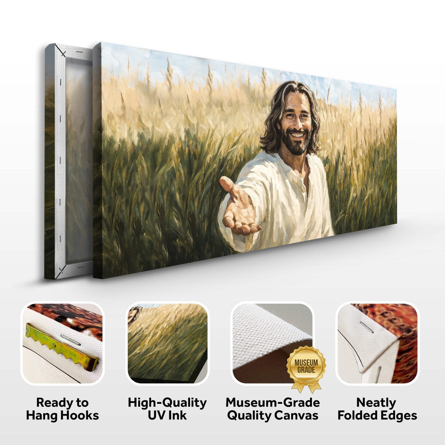 Savior's Invitation Faith Wall Art - Tailored Canvases - Flyclothing LLC
