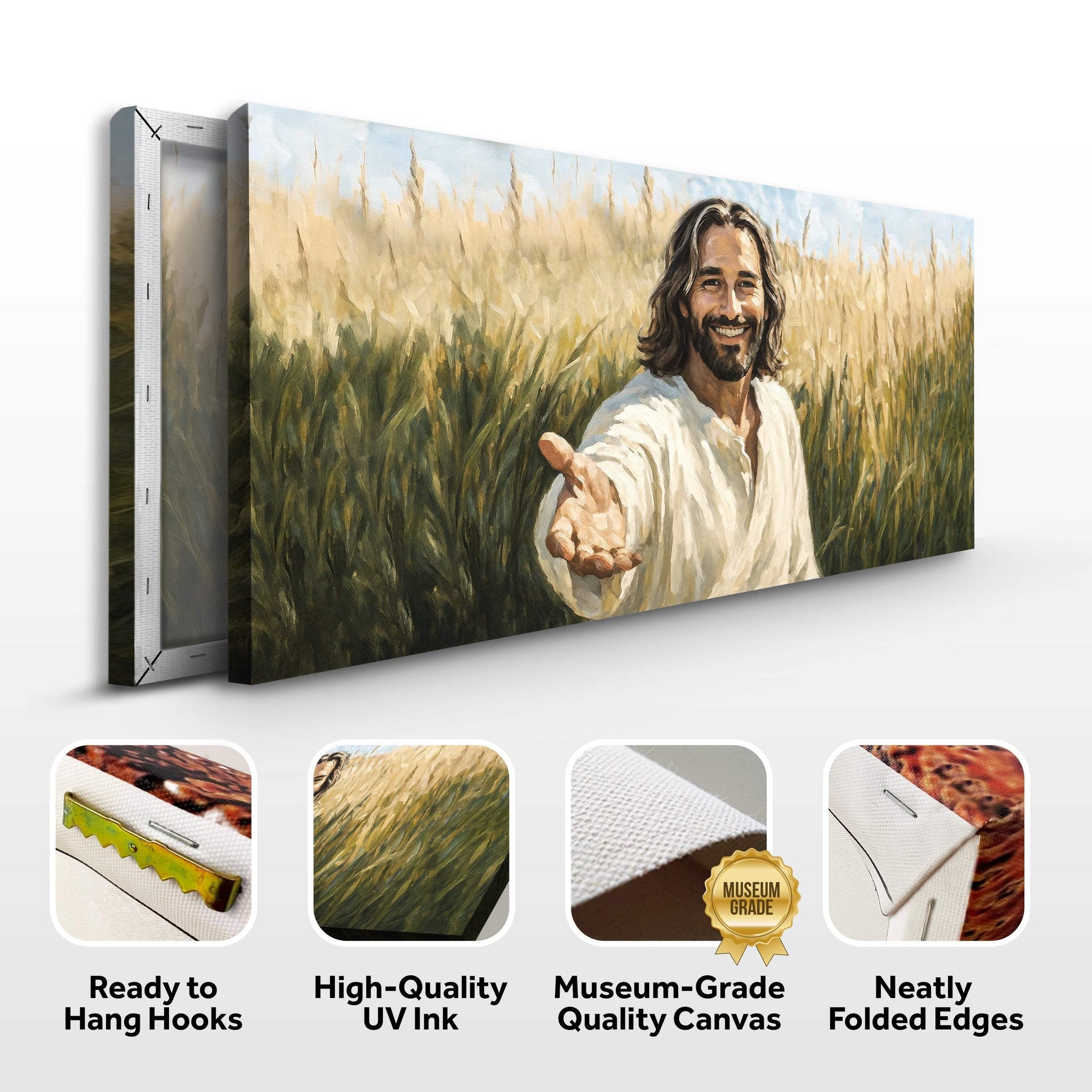 Savior's Invitation Faith Wall Art - Tailored Canvases - Flyclothing LLC