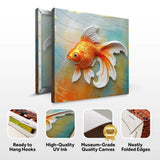 3D Goldfish Wall Art - Tailored Canvases - Flyclothing LLC