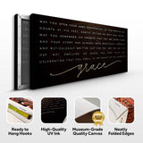 Unending Grace Faith Sign IV - Tailored Canvases - Flyclothing LLC