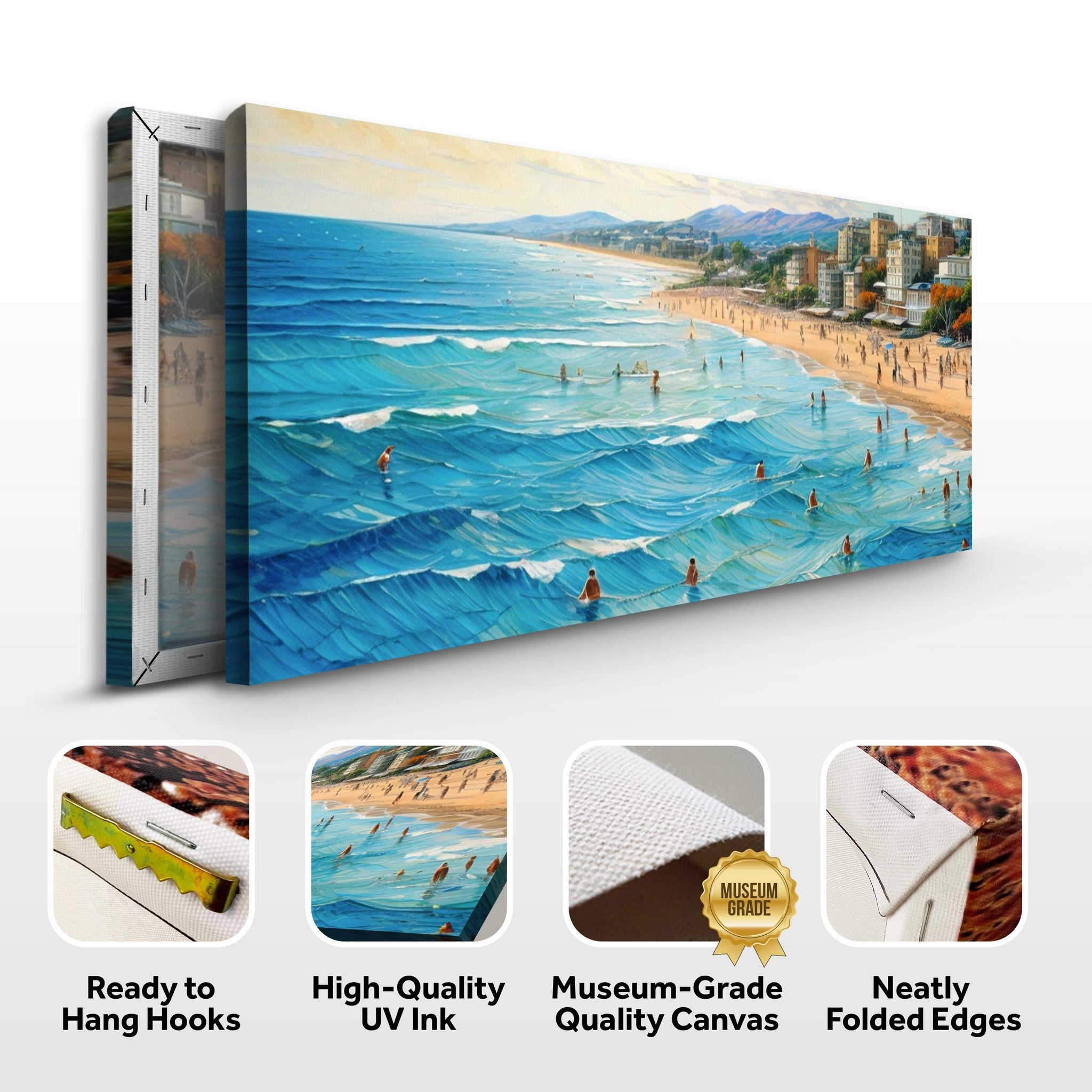 Beach Days Wall Art XIV - Tailored Canvases - Flyclothing LLC