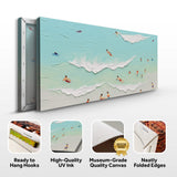 Beach Days Wall Art X - Tailored Canvases - Flyclothing LLC
