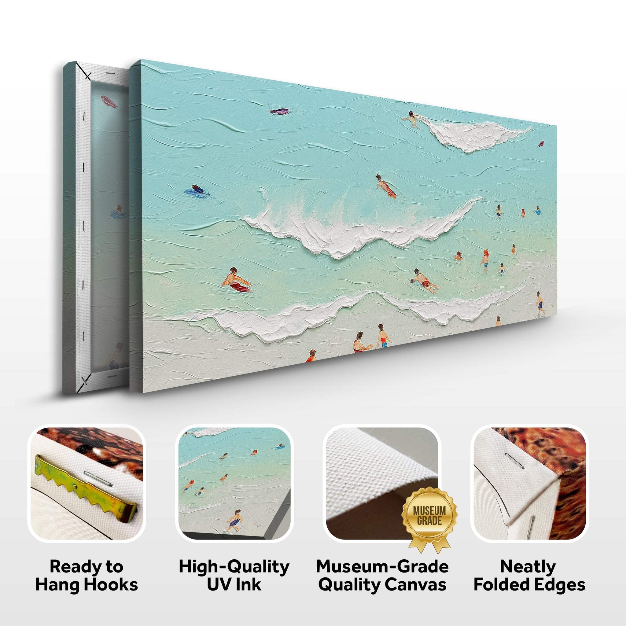 Beach Days Wall Art X - Tailored Canvases - Flyclothing LLC