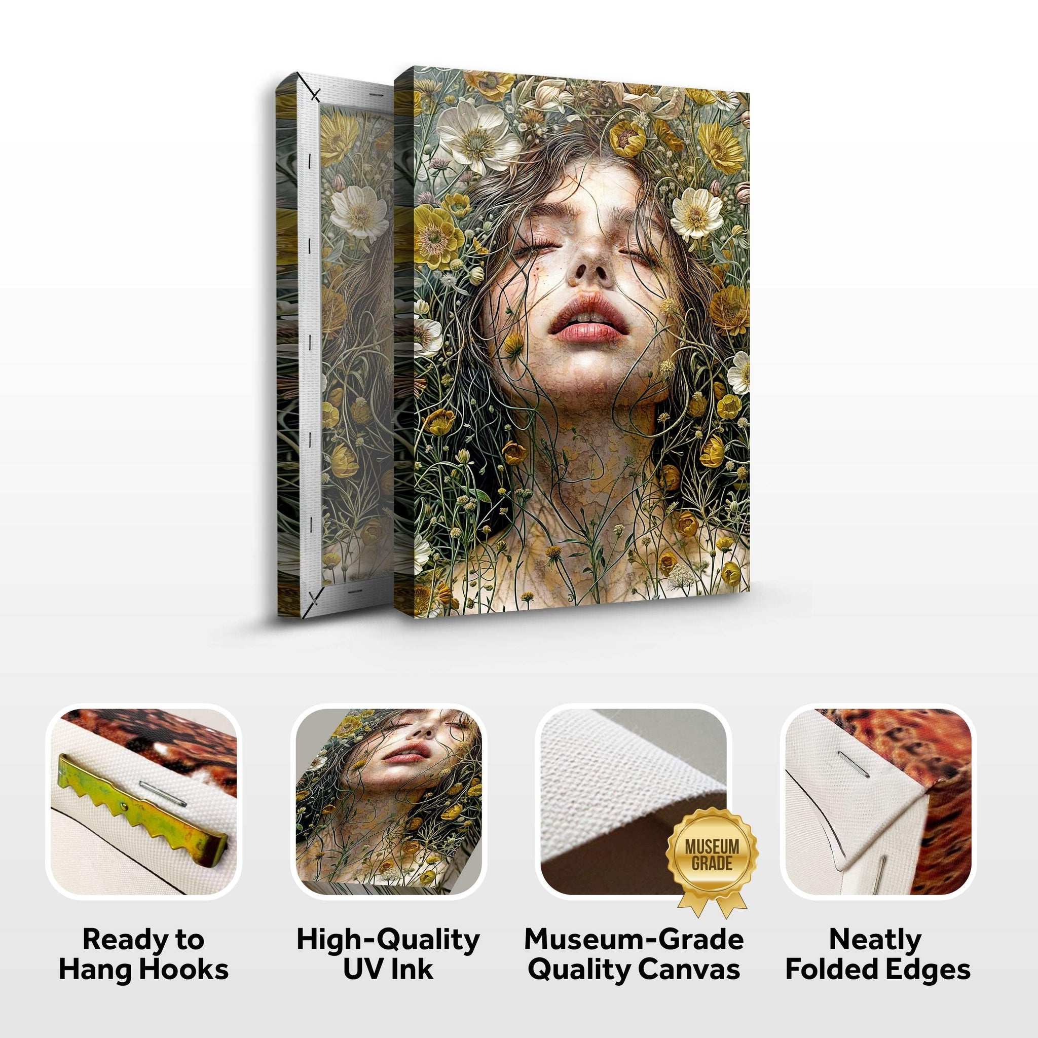 Garden Blossom Wall Art - Tailored Canvases - Flyclothing LLC