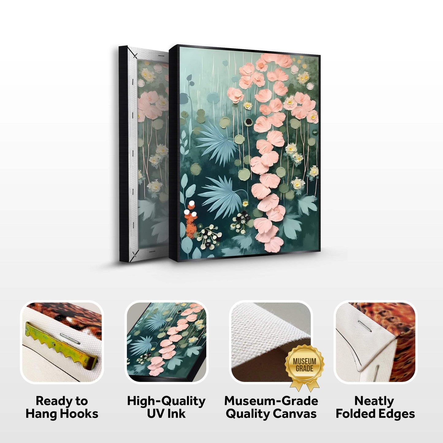 Secret Garden Wall Art II - Tailored Canvases - Flyclothing LLC
