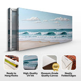 Serene Ocean Wave Coastal Wall Art XI - Tailored Canvases - Flyclothing LLC