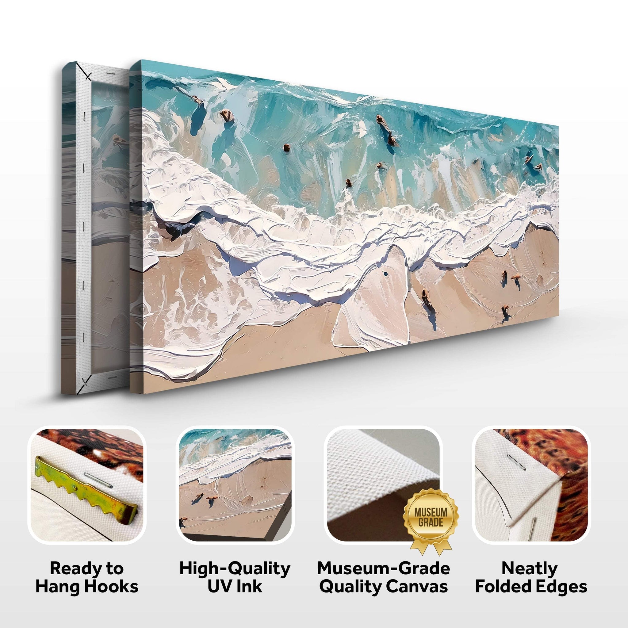 Beach Days Wall Art XV - Tailored Canvases - Flyclothing LLC