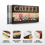 Our COFFEE Faith Sign II - Tailored Canvases - Flyclothing LLC