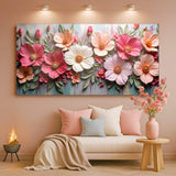 Colorful Floral Realistic Wall Art II - Tailored Canvases - Flyclothing LLC