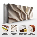 Beige Minimalist Wall Art V - Tailored Canvases - Flyclothing LLC