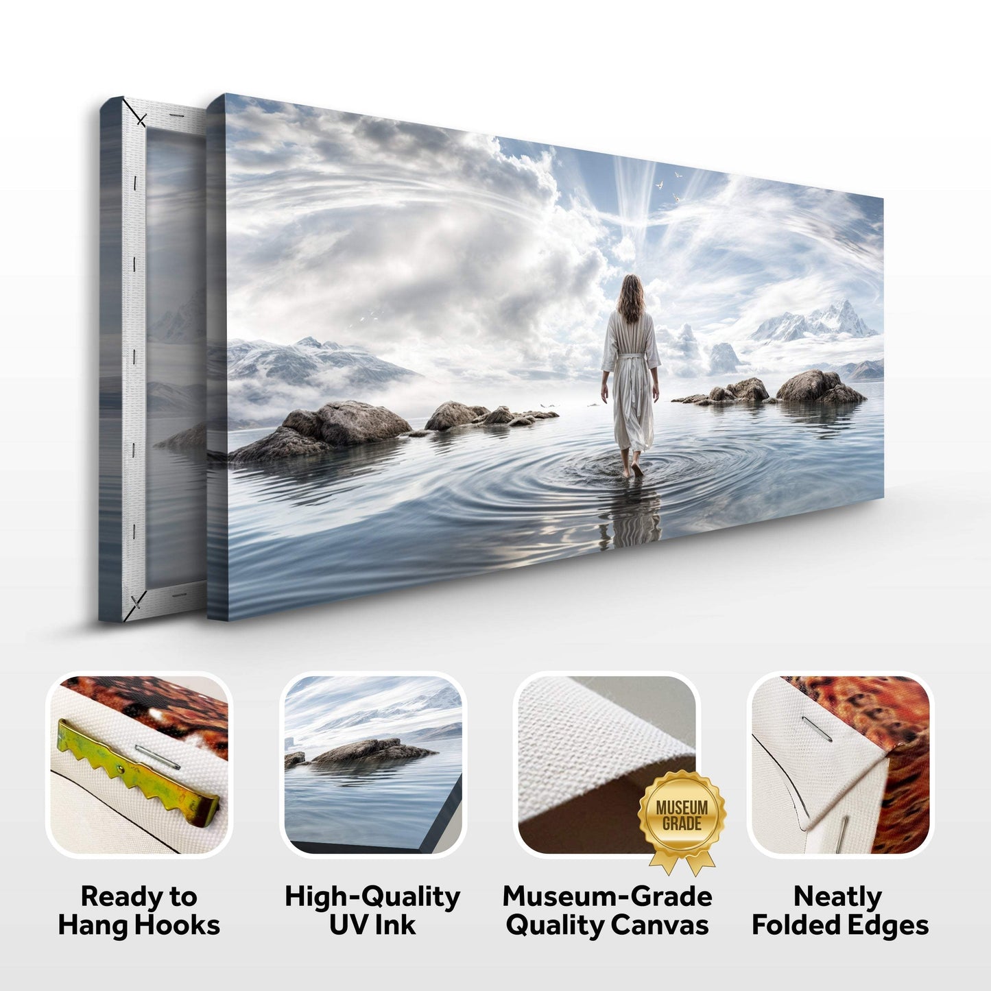 Reflections Faith Wall Art X - Tailored Canvases - Flyclothing LLC