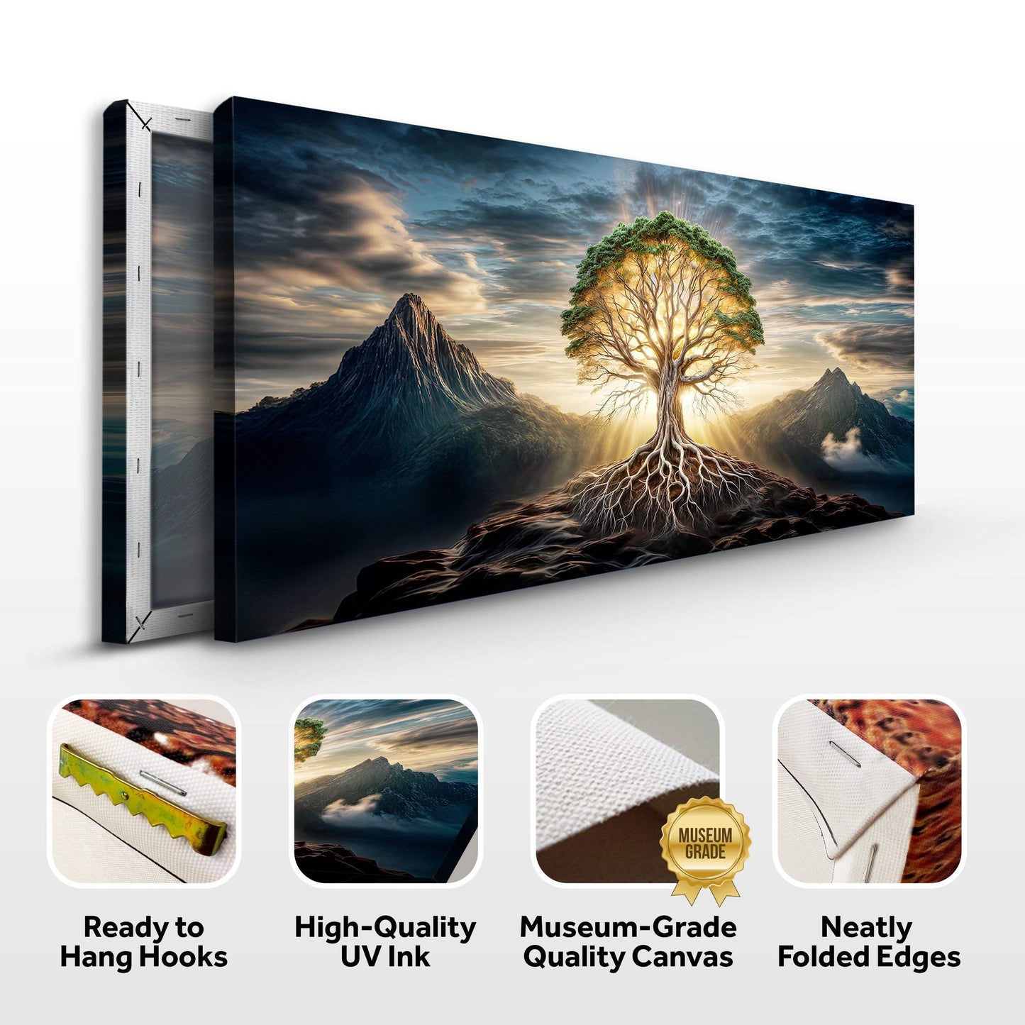 Burning Bush - Faith Wall Art VIII - Tailored Canvases - Flyclothing LLC