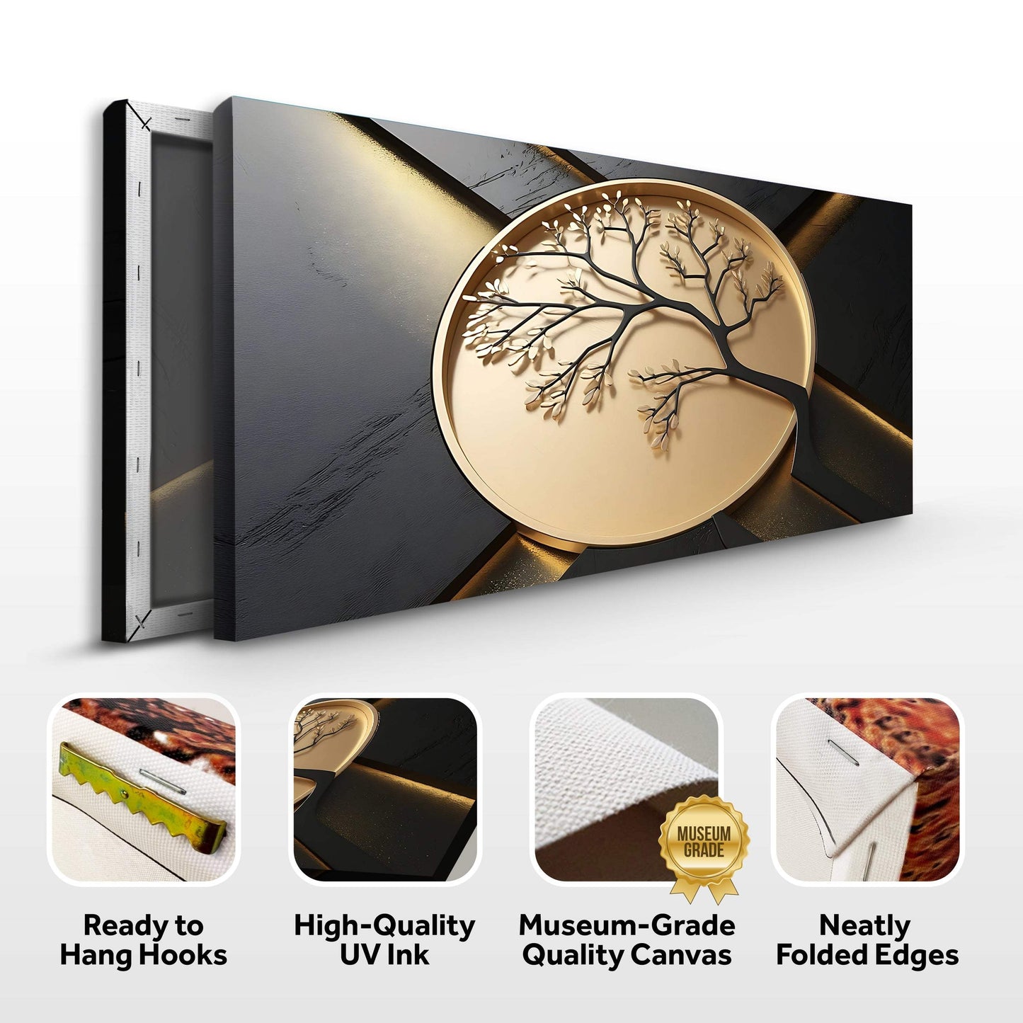 3D Celtic Tree of Life Wall Art VI - Tailored Canvases - Flyclothing LLC