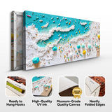 Beach Days Wall Art XI - Tailored Canvases - Flyclothing LLC