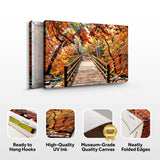 Crossing Autumn Wall Art - Tailored Canvases - Flyclothing LLC