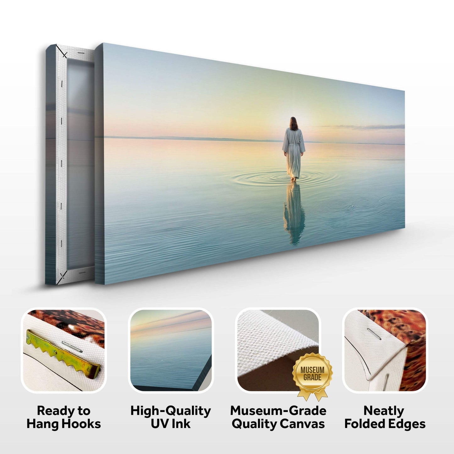 Reflections Faith Wall Art XVII - Tailored Canvases - Flyclothing LLC