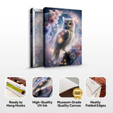 3D Owl Wall Art - Tailored Canvases - Flyclothing LLC