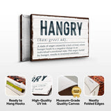 Hangry Kitchen Sign II - Tailored Canvases - Flyclothing LLC